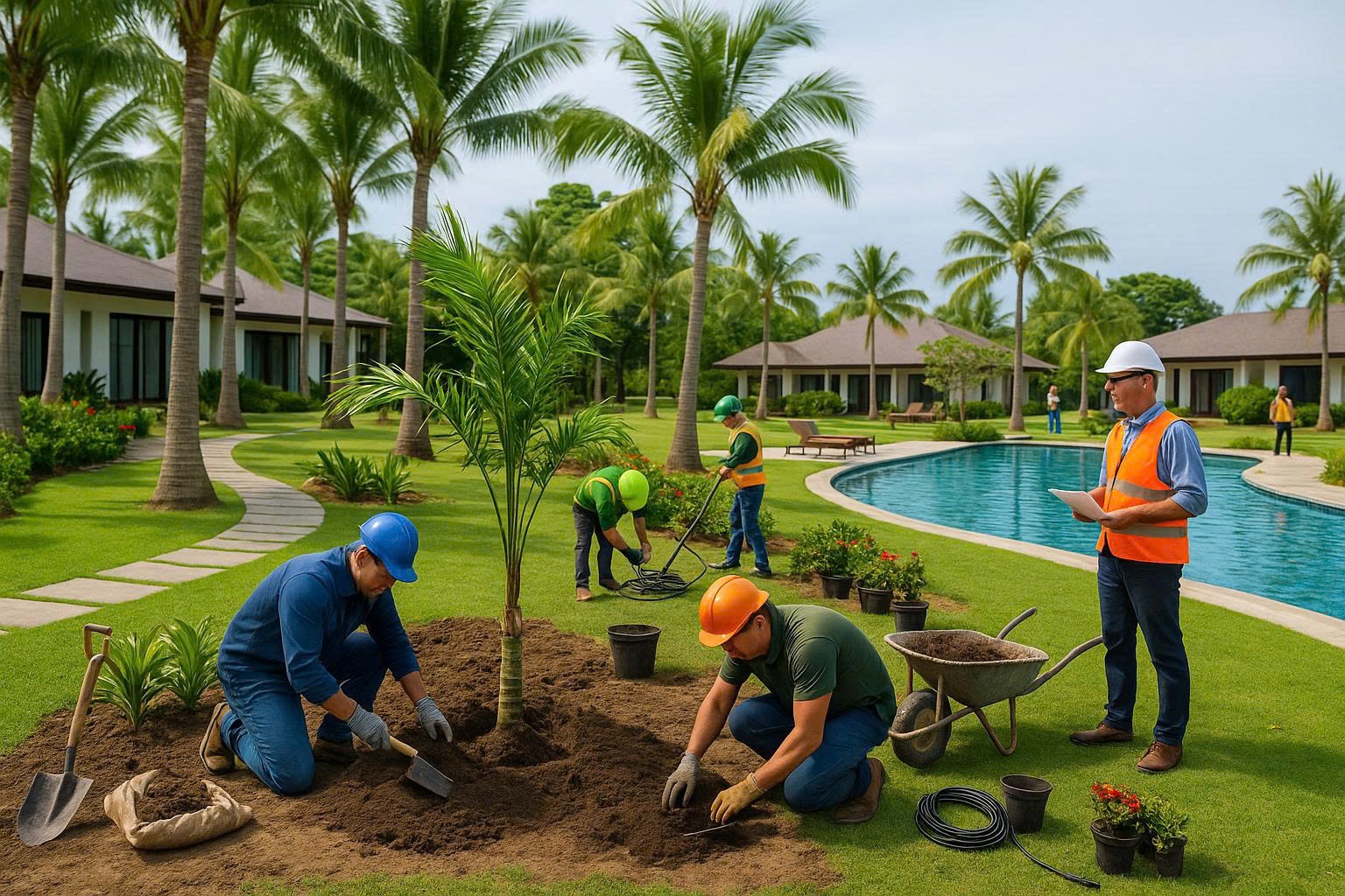 Nhà thầu cảnh quan – sân vườn